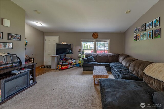 1822 W Devanny Ln, Port Angeles, WA 98363 - view of carpeted living room