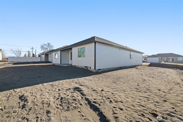4214 W Sandy Ct, Moses Lake, WA 98837 - view of rear view of house