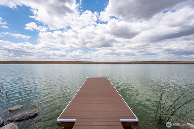 7328 Stonecrest Rd NE, Moses Lake, WA 98837 - dock area featuring a water view