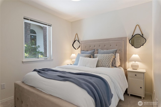 1361 E Old Ranch Rd, Allyn, WA 98524 - bedroom featuring light colored carpet and baseboards