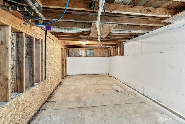 2914 Columbia Heights Rd, Longview, WA 98632 - view of unfinished basement