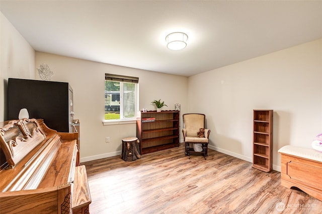 4718 252nd St NE, Arlington, WA 98223 - living area with wood finished floors and baseboards