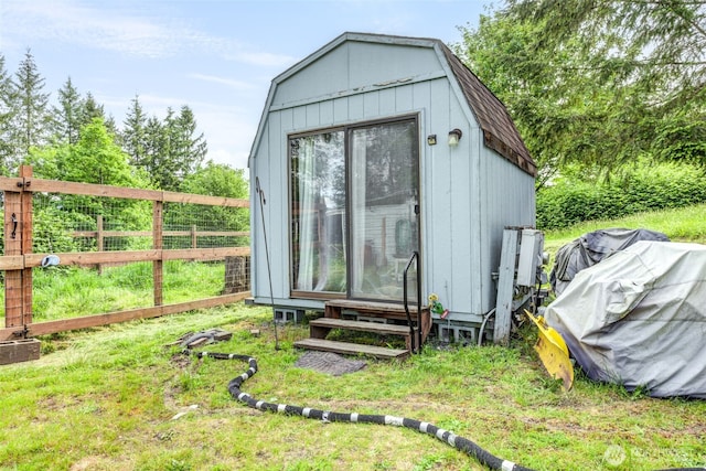 4718 252nd St NE, Arlington, WA 98223 - view of outbuilding featuring entry steps