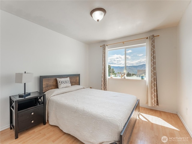 2423 Canyon Hills Dr, East Wenatchee, WA 98802 - bedroom with light wood-style floors and baseboards