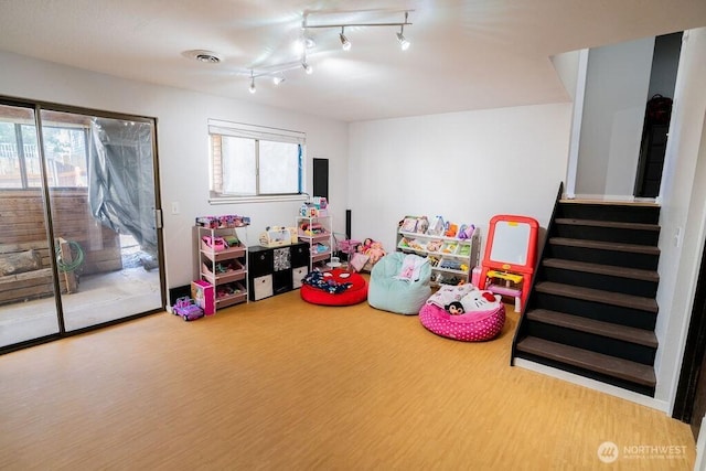 306 Belmont Ave, Moses Lake, WA 98837 - recreation room featuring wood finished floors