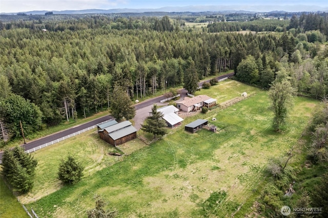 119 Oyler Way, Ethel, WA 98542 - view of subject property featuring a heavily wooded area
