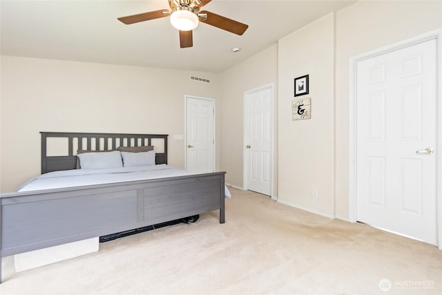 119 Oyler Way, Ethel, WA 98542 - carpeted bedroom featuring a ceiling fan and baseboards