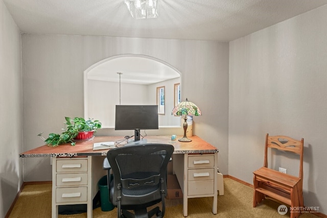 5990 6th Ave SE, Lacey, WA 98503 - office space featuring arched walkways, light colored carpet, and baseboards