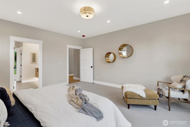 5712 Denali Ln, Bellingham, WA 98226 - bedroom featuring carpet floors and recessed lighting