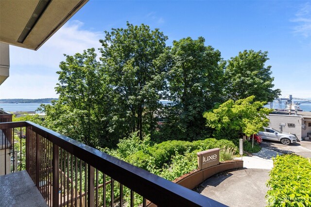 500 5th Ave W Unit 501, Seattle, WA 98119 - balcony featuring a water view