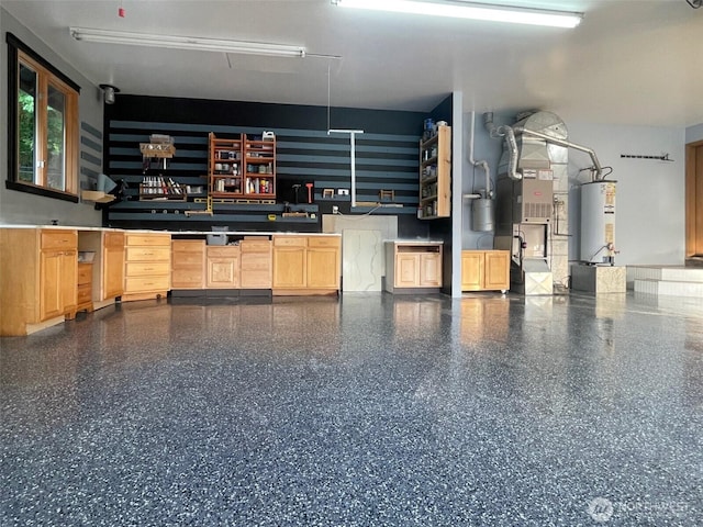 5920 228th Ave NE, Redmond, WA 98053 - garage featuring water heater and heating unit