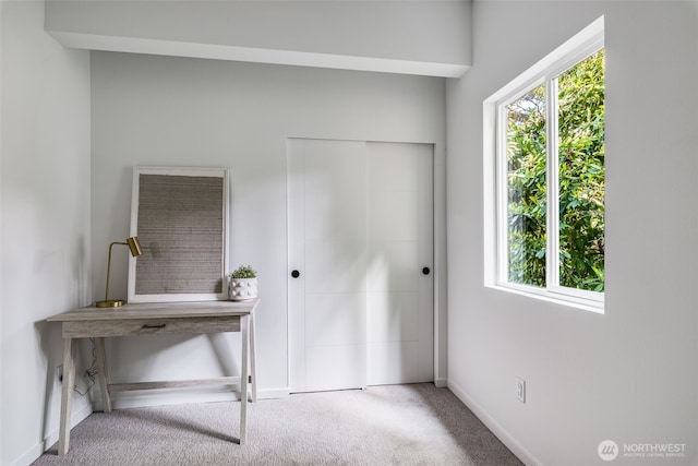 3718 W Arsenal Way, Bremerton, WA 98312 - carpeted home office with plenty of natural light and baseboards