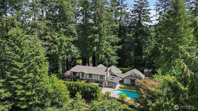 21102 31st Ave SE, Bothell, WA 98021 - view of subject property featuring a pool area and a forest