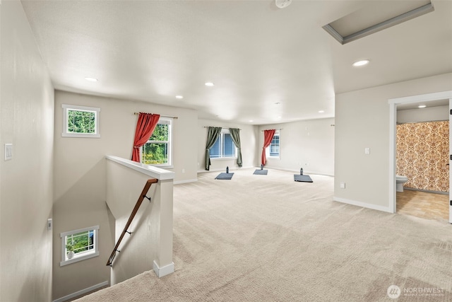 4492 Fantail Pl SW, Port Orchard, WA 98367 - spare room featuring carpet, recessed lighting, and baseboards