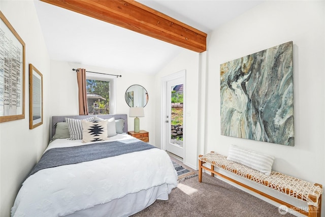 123 5th St, Roslyn, WA 98941 - carpeted bedroom featuring access to exterior