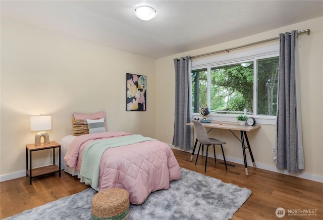 2710 N Lafayette, Bremerton, WA 98312 - bedroom featuring wood finished floors and baseboards