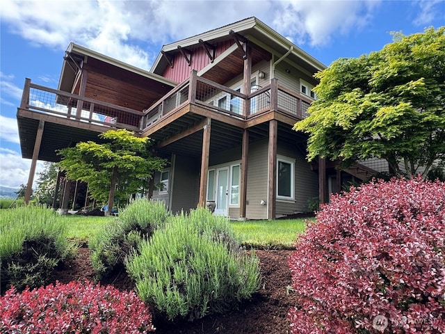 3178 Edgewood Ln, Bellingham, WA 98226 - back of house with a balcony