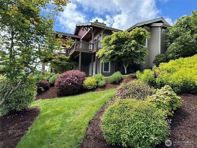 3178 Edgewood Ln, Bellingham, WA 98226 - view of front of home featuring a balcony