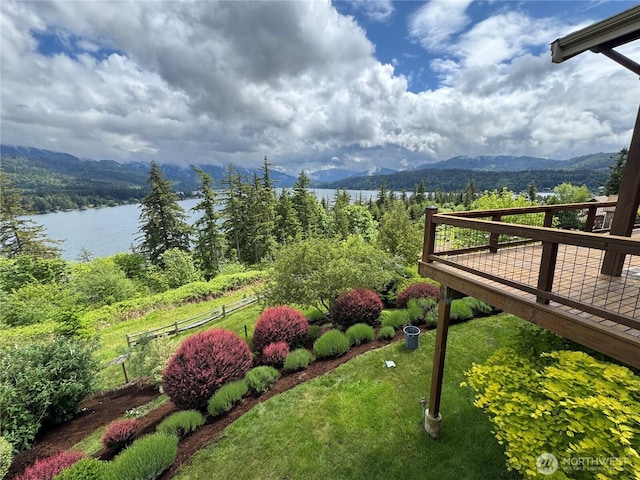 3178 Edgewood Ln, Bellingham, WA 98226 - mountain view with a large body of water
