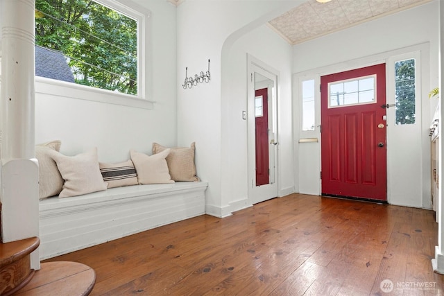 2416 Broadway, Bellingham, WA 98225 - foyer with hardwood / wood-style floors and baseboards