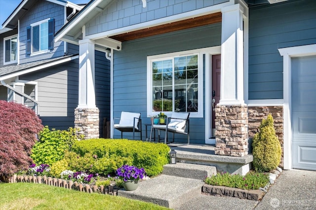 25356 SE 279th Pl, Maple Valley, WA 98038 - property entrance featuring covered porch and stone siding