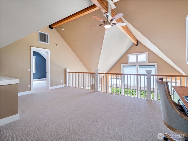 4590 E State Route 106, Union, WA 98592 - additional living space featuring ceiling fan, carpet, and baseboards