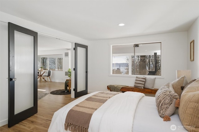 2553 Mackenzie Rd, Bellingham, WA 98226 - bedroom featuring wood finished floors and recessed lighting