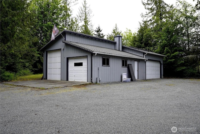 463 Humble Hill Rd, Sequim, WA 98382 - view of detached garage