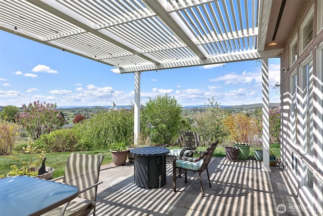 190 Twin Peaks Rd, Selah, WA 98942 - view of patio / terrace featuring a pergola