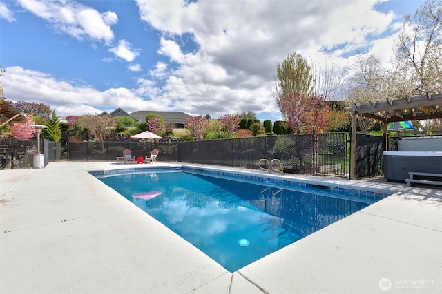 190 Twin Peaks Rd, Selah, WA 98942 - view of swimming pool with a patio