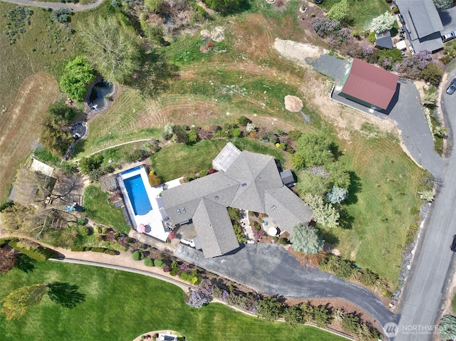 190 Twin Peaks Rd, Selah, WA 98942 - aerial view of property's location with a pool area