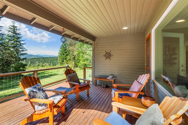 512 Snagstead Way, Port Townsend, WA 98368 - view of wooden terrace