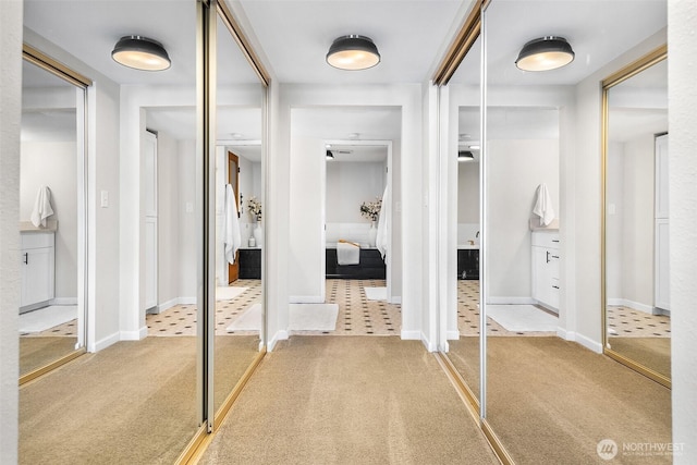 26736 138th Pl SE, Kent, WA 98042 - hall with light carpet and baseboards