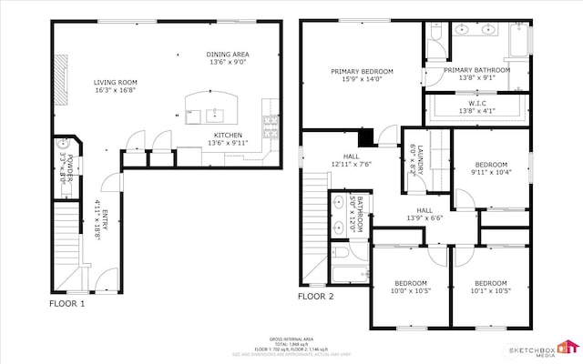 12304 55th Dr SE, Snohomish, WA 98296 - floor plan / room layout