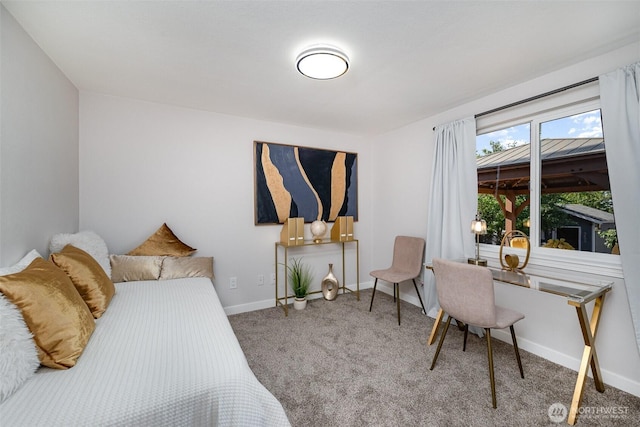 7408 S 128th St, Seattle, WA 98178 - bedroom featuring baseboards and carpet flooring