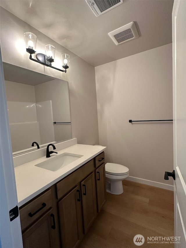 1714 Sunup Loop, Bellingham, WA 98226 - bathroom with vanity and wood finished floors