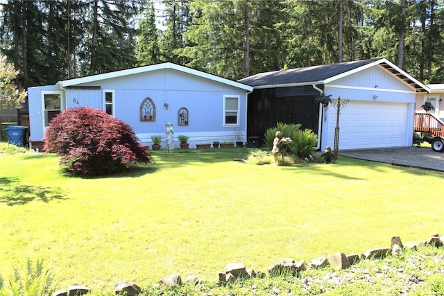 17340 Sargent Rd SW Unit 54, Rochester, WA 98579 - view of front of property featuring a front yard and a garage