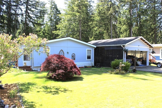17340 Sargent Rd SW Unit 54, Rochester, WA 98579 - view of front of home with a front yard