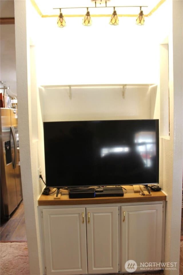 17340 Sargent Rd SW Unit 54, Rochester, WA 98579 - detailed view of stainless steel fridge