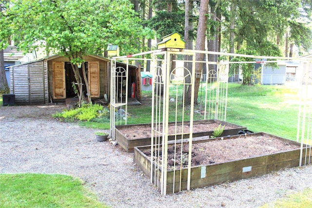 17340 Sargent Rd SW Unit 54, Rochester, WA 98579 - view of playground with a yard and a garden