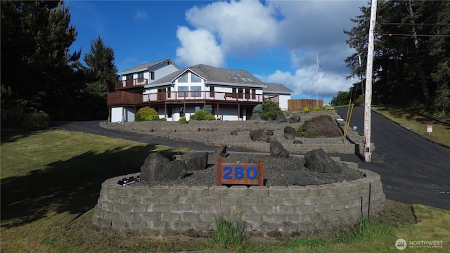 280 Surf St, Westport, WA 98595 - back of house featuring a wooden deck
