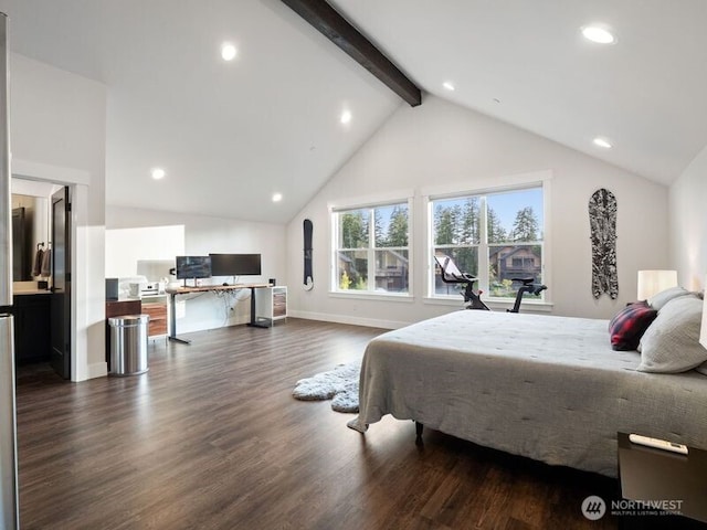 30 Symphony Ct, Cle Elum, WA 98922 - bedroom with dark wood finished floors and recessed lighting