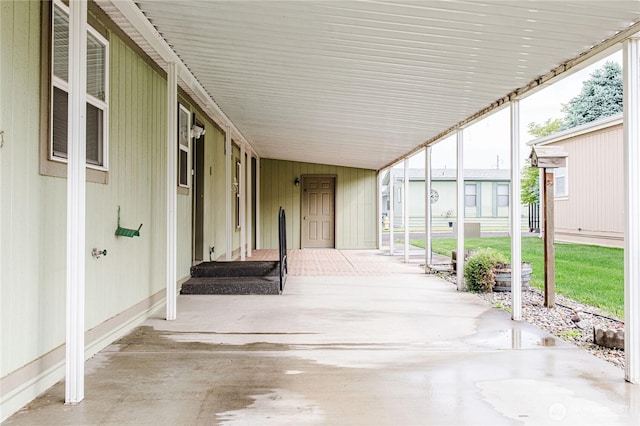 815 NE Karol Loop, College Place, WA 99324 - view of patio featuring an attached carport