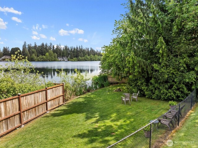 2311 Milton Way Unit E, Milton, WA 98354 - view of yard with a water view