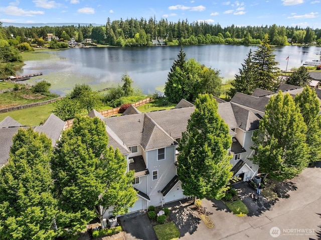 2311 Milton Way Unit E, Milton, WA 98354 - bird's eye view of a large body of water