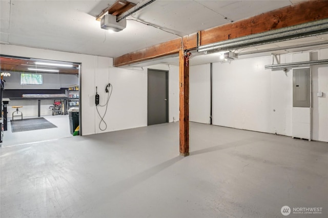 4210 N Vassault St, Tacoma, WA 98407 - basement with electric panel