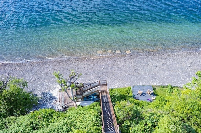 12289 Seabeck Hwy NW, Seabeck, WA 98380 - view from above of property with a large body of water