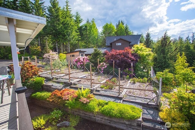 12289 Seabeck Hwy NW, Seabeck, WA 98380 - view of yard featuring a garden