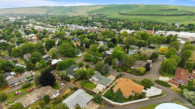 810 E Spring, Dayton, WA 99328 - aerial view of residential area with a mountainous background