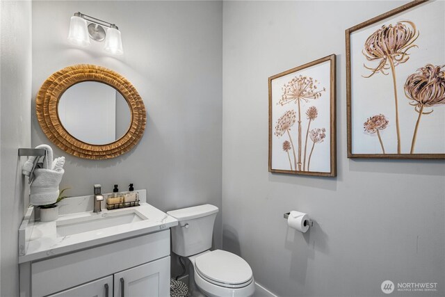 1401 S Cohasset Crst, Westport, WA 98595 - bathroom with toilet and vanity